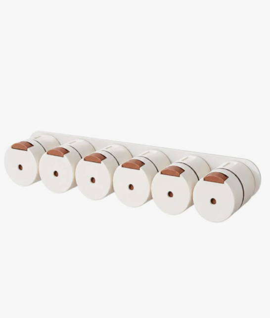 Set 6 Especieros Magnético Organizador De Cocina