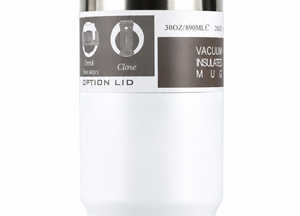 Vaso Térmico Acero Inoxidable 890 ml con Asa Frío/Calor