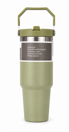 Vaso Térmico Acero Inoxidable 890 ml con Asa Frío/Calor