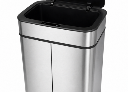 Basurero Bote de Basura con Sensor Acero Inoxidable 30 Litros