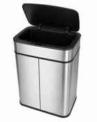 Basurero Bote de Basura con Sensor Acero Inoxidable 30 Litros
