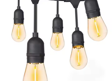 Guirnalda Luces Eléctrica De Terraza Vintage 10 Metros 10 Ampolletas
