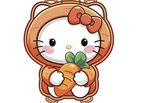 Hello Kitty Zanahoria