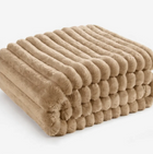 Frazada Polar Piel De Conejo Frazada Invierno 200x230 cm