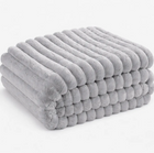 Frazada Polar Piel De Conejo Frazada Invierno 200x230 cm