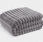 Frazada Polar Piel De Conejo Frazada Invierno 200x230 cm