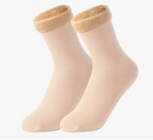 Pack 12 Calcetines Térmicos Terciopelo Polar Frío Invierno