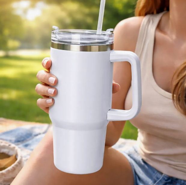 Vaso Termico Acero Inoxidable con Asa 1,2l Frío Y Calor