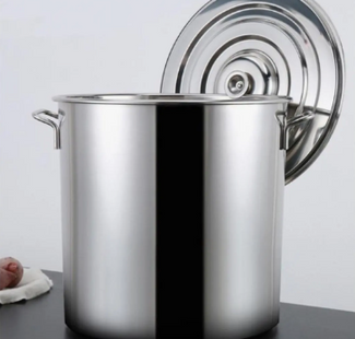 Olla Fondo Acero Inoxidable 10 Litros