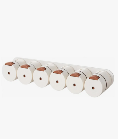 Set 6 Especieros Magnético Organizador De Cocina