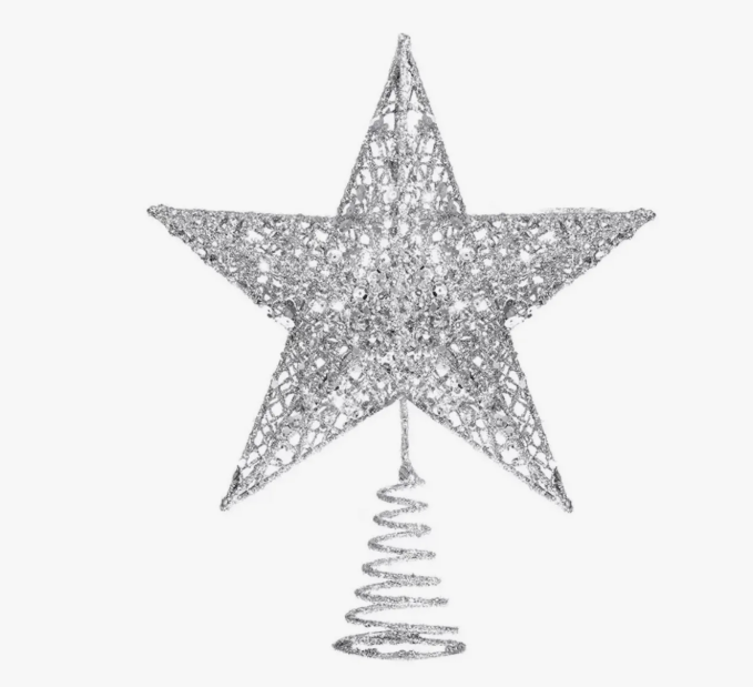 Estrella Para Árbol De Navidad Decoración Navideña