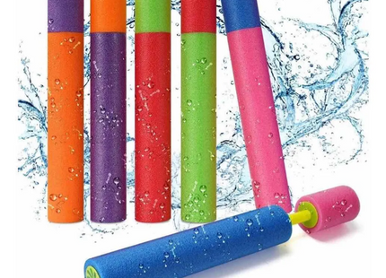 Pack X6 Pistola Lanza Agua Espuma Verano Piscina 30 Cm