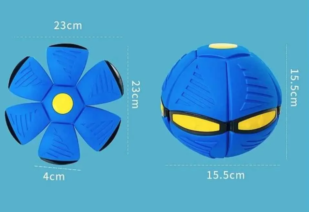 Pelota Mágica Luz Led Cambia Forma Moda Tik Tok Disco