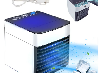 Mini Aire Portátil Recargable USB Climatizador