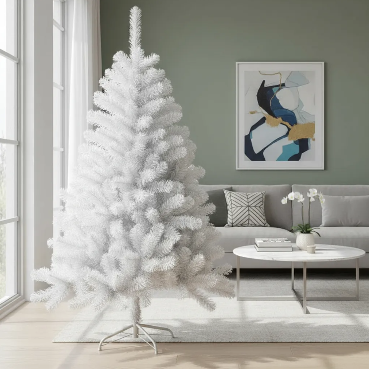 Árbol Navidad Artificial 180cm Soporte Metálico