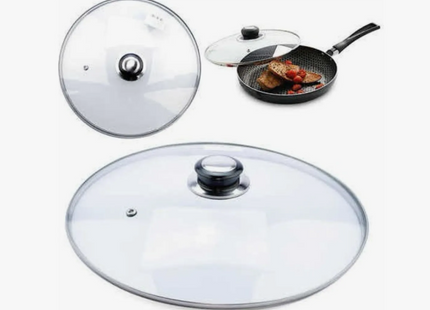 Tapa De Vidrio Para Olla 30 Cm Utensilio De Cocina