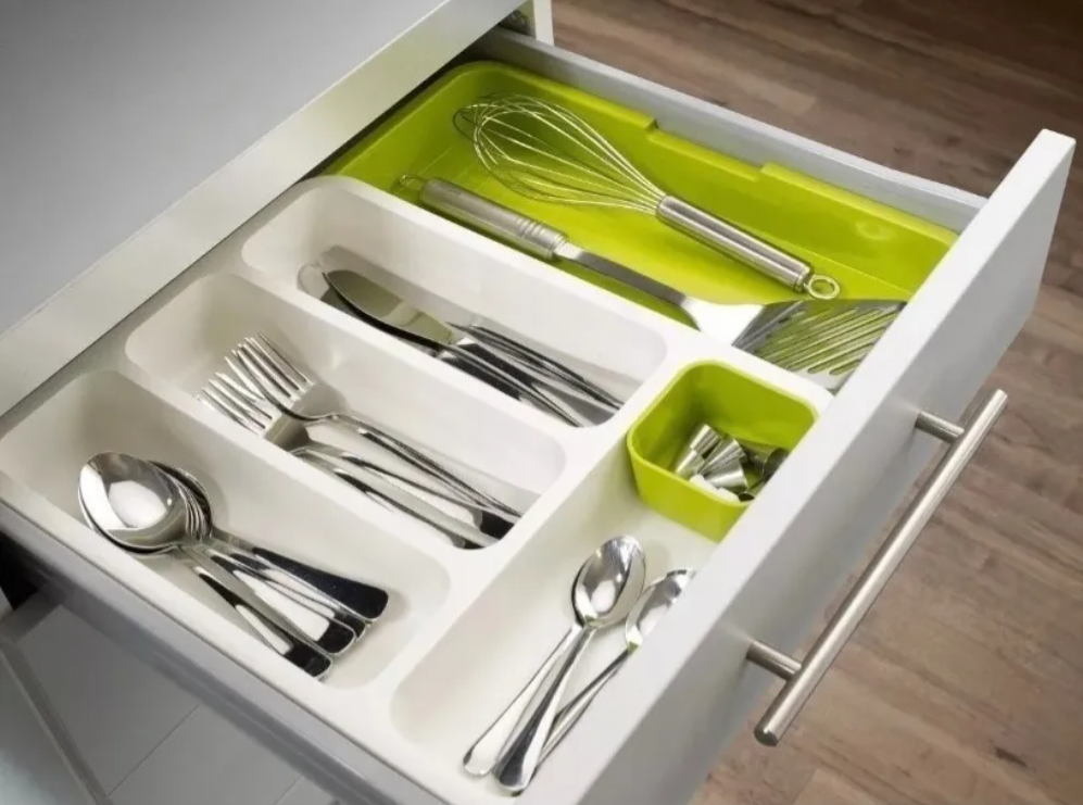 Organizador De Cubiertos Expandible Cajones Armable