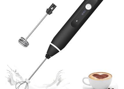 Mini Batidor Revolvedor De Café Y Espuma Leche Recargable