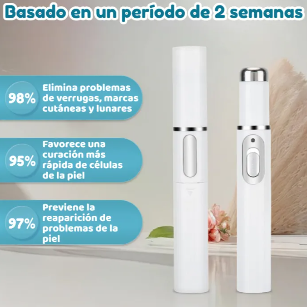 Pluma Laser Luz Azul Cuidado Facial Anti Acné Y Cicatrices