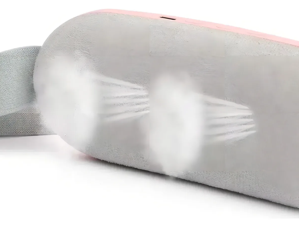 Cinturón Para Cólicos Menstruales Con Calor Y Masaje Rosa