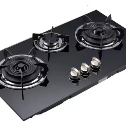 Cocina Encimera A Gas Tope Vidrio 3 Platos Con Chispero