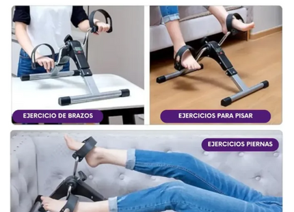 Bicicleta De Mano Para Rehabilitación Pedalera De Ejercicio