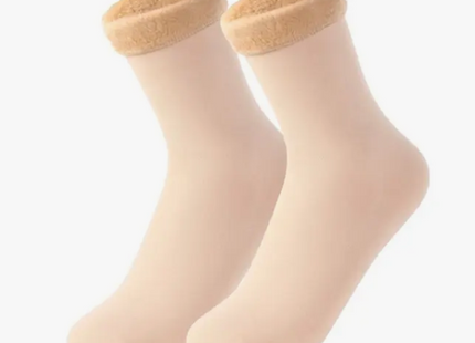 Pack 12 Calcetines Térmicos Terciopelo Polar Frío Invierno