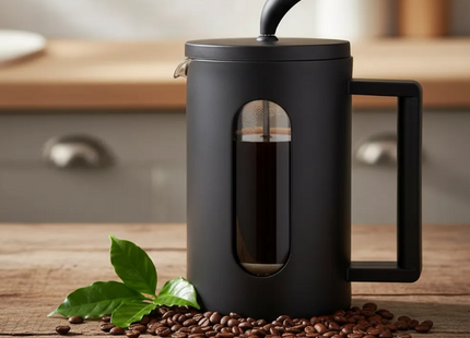 Prensa Francesa Cafetera 800ml Con Filtro De Acero Inoxidable