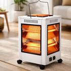 Calefactor Halógeno 5 Lados Eléctrico Hogar Invierno