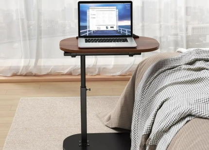 Mesa Auxiliar En Forma De C Altura Ajustable Giratoria