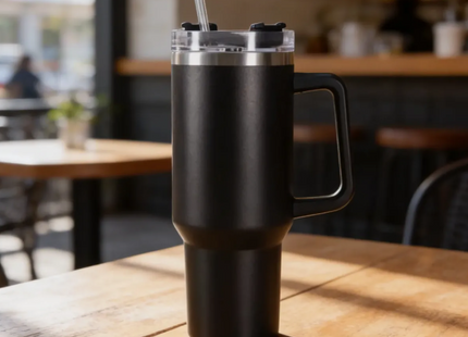 Vaso Termico Acero Inoxidable con Asa 1,2l Frío Y Calor