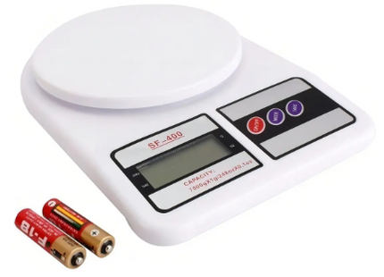 Pesa de Cocina Balanza Digital 7 Kg Pesa Alimentos