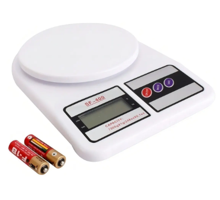 Pesa de Cocina Balanza Digital 7 Kg Pesa Alimentos