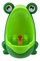 Pelela Infantil Niños Rana Verde Antisalpicaduras 1L