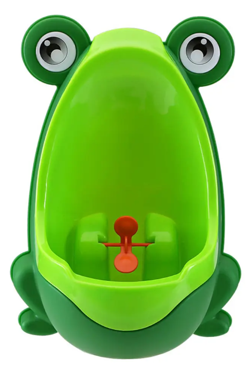 Pelela Infantil Niños Rana Verde Antisalpicaduras 1L