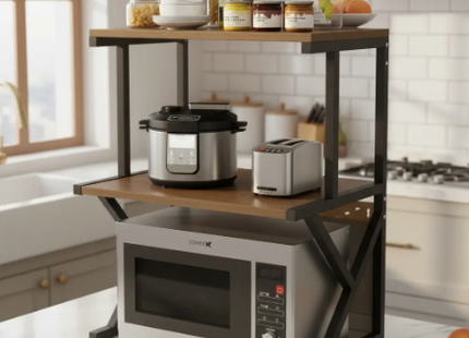 Estante Cocina Para Horno Microondas Rack Doble Organizador