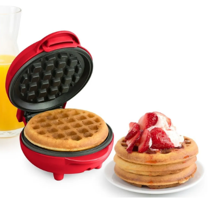 Wafflera Redonda Waflera Para Reposteria Y Desayuno