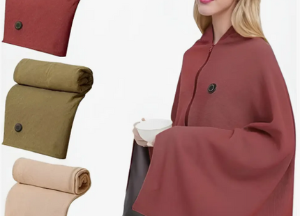 Manta Calentadora Eléctrica Chal Térmico Para Mujer Frío