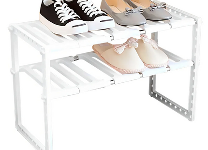 Organizador de lavaplato para cocina Estante Organizador Ajustable blanco