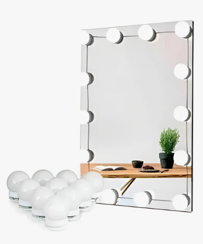 Luces Para Maquillaje Espejo Vanity 10 Bombillas Led