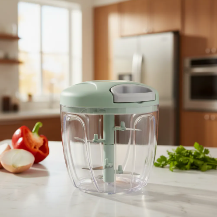 Picador De Verduras 900ml Picadora Cebolla Manual Vegetal