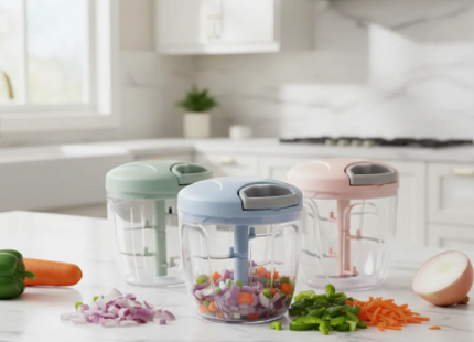 Picador De Verduras 900ml Picadora Cebolla Manual Vegetal