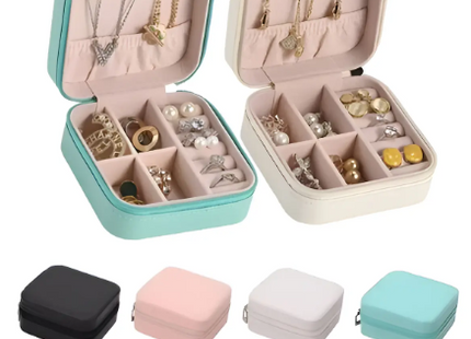 Mini Joyero Pórtatil Organizador De Viaje Funcional