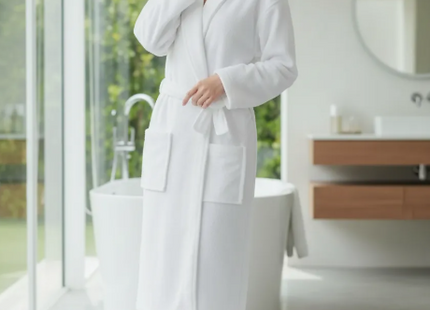 Bata Polar Unisex Abrigador Levantarse Salida de Baño