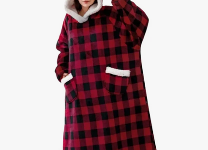 Maxi Polerón Extra Largo Manta Felpa Polar Invierno