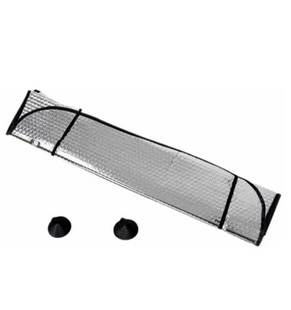 Parasol De Protección Uv De Auto Delantero Plateado