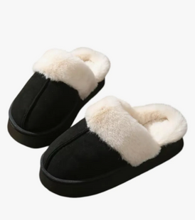 Pantuflas Peludas Mujer De Invierno Chiporro