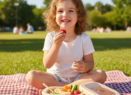 Envase De Capibara Con Compartimiento Comida Niños