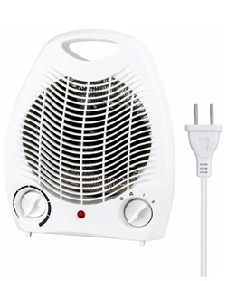 Calefactor Eléctrico Portátil 2000w Frío Calor Con Regulador
