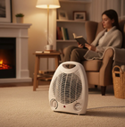 Calefactor Eléctrico Portátil 2000w Frío Calor Con Regulador